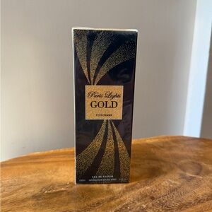 NWT: Paris Lights Gold Perfume